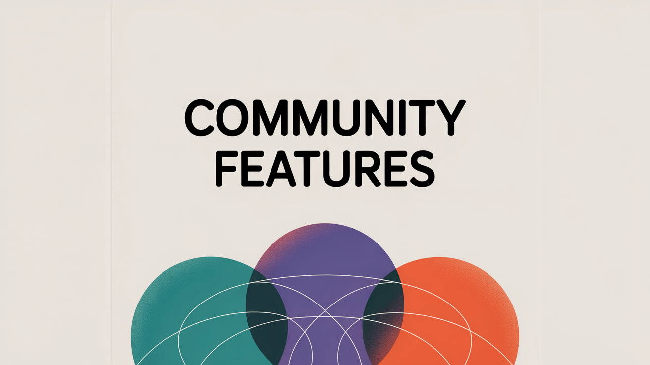 Community features