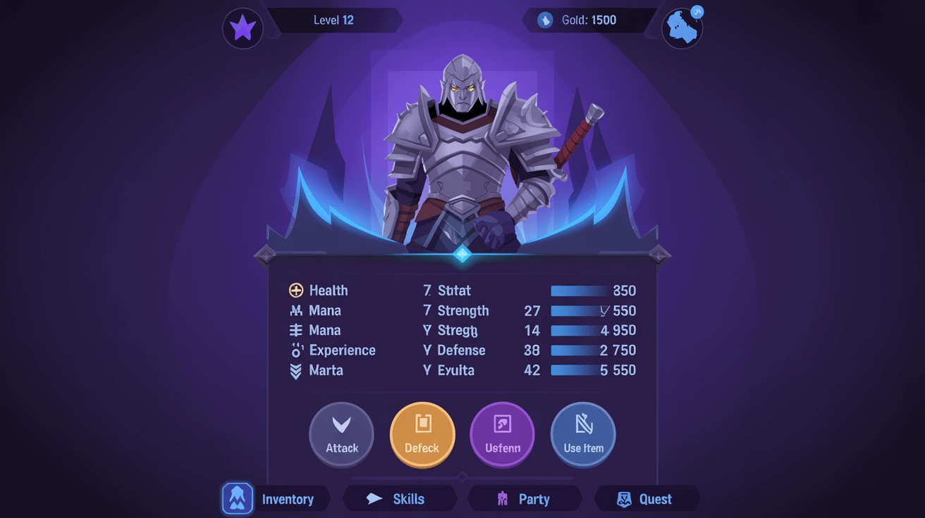 Mobile gaming interface