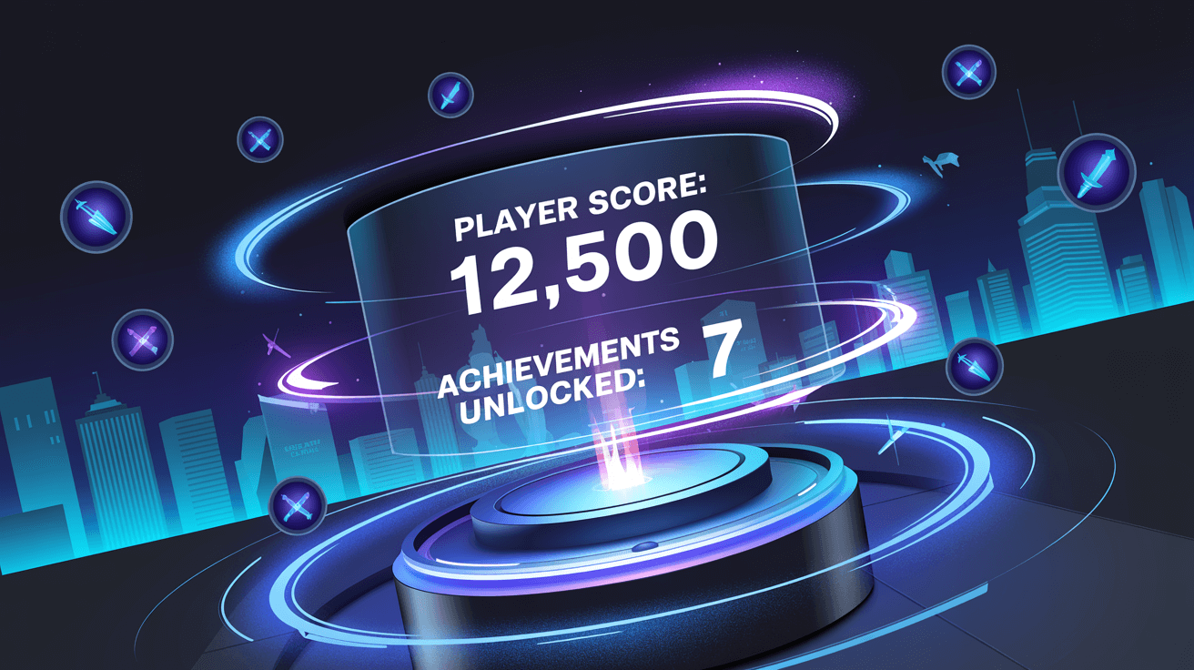 Gaming statistics and achievements